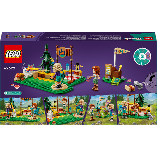 Конструктор LEGO Стрільбище у пригодницькому таборі Friends 157 деталей (42622)