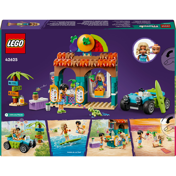 Конструктор LEGO Пляжна крамничка смузі Friends 213 деталей (42625)