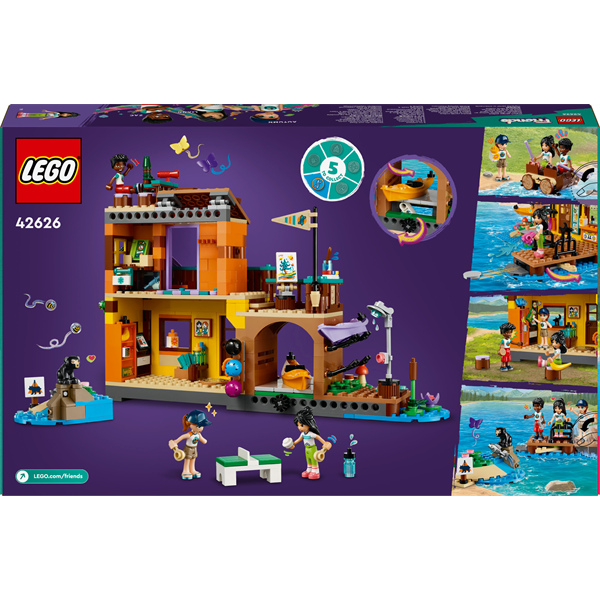 Конструктор LEGO Водні види спорту в таборі пригод Friends 628 деталей (42626)