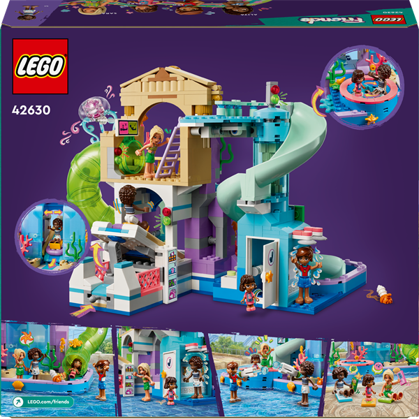 Конструктор LEGO Friends Аквапарк Хартлейк-Сіті 814 деталей (42630)