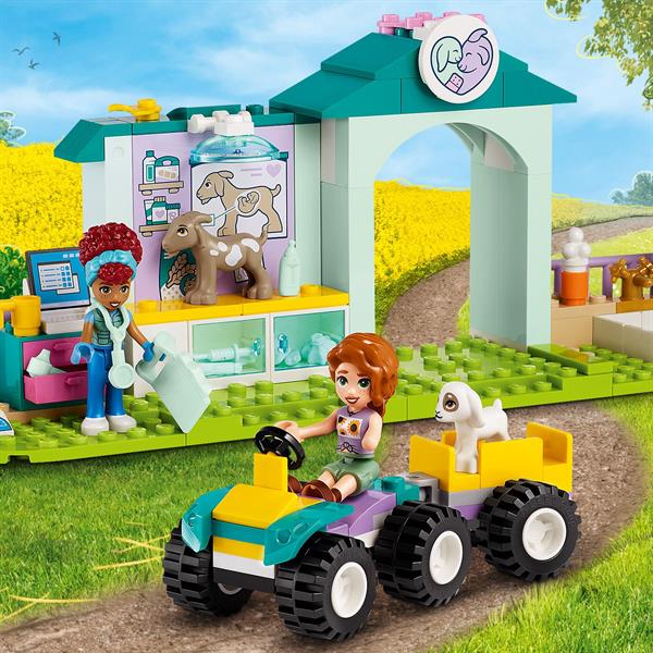 Конструктор LEGO Friends Ветеринарна клініка для сільськогосподарських тварин 161 деталь (42632)