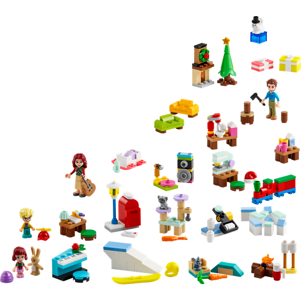 Новорічний адвент-календар 2024 LEGO Friends 272 деталей (42637)