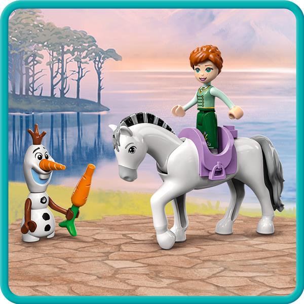 Конструктор LEGO Disney Princess Розваги у замку Анни та Олафа 108 деталей (43204)