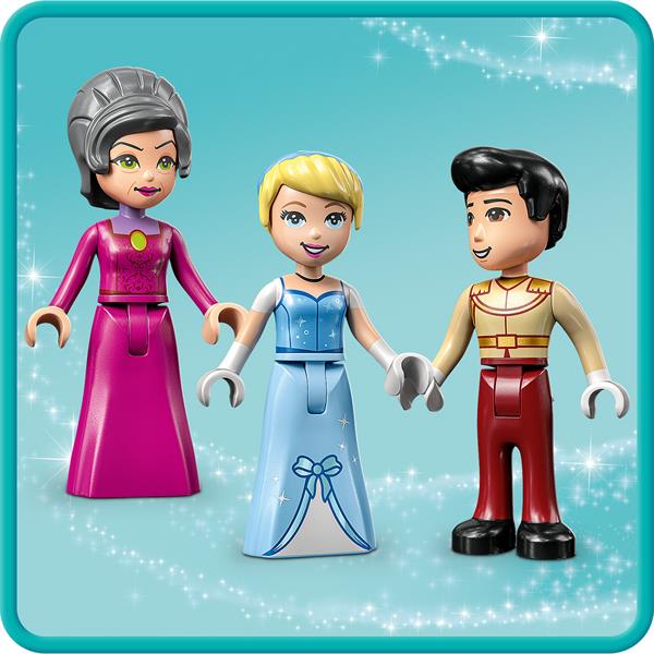Конструктор LEGO Disney Princess Замок Попелюшки і Прекрасного принца 365 деталей (43206)