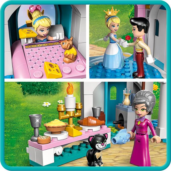 Конструктор LEGO Disney Princess Замок Попелюшки і Прекрасного принца 365 деталей (43206)