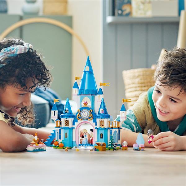 Конструктор LEGO Disney Princess Замок Попелюшки і Прекрасного принца 365 деталей (43206)