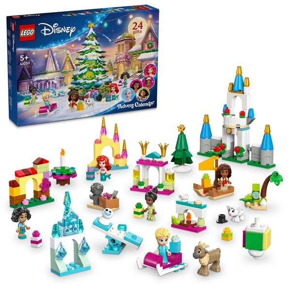 Різдвяний адвент-календар 2024 LEGO Disney 253 деталей (43253)