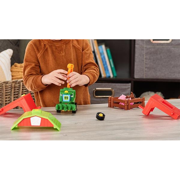 Конструктор John Deere Kids Збери трактор із загоном (47210)