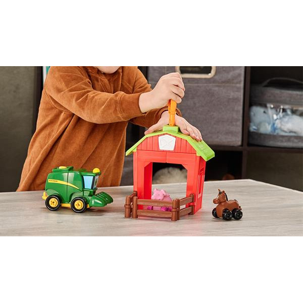 Конструктор John Deere Kids Збери трактор із загоном (47210)
