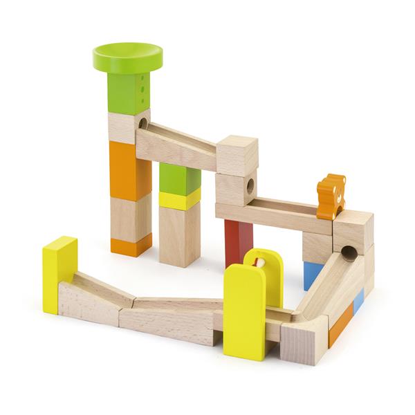 Конструктор Viga Toys Гірки для кульок 49 елементів (51619)