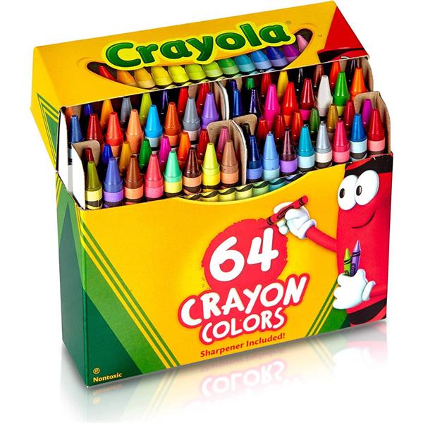 Набір воскової крейди Crayola Crayons 64 кольри (52-6448)