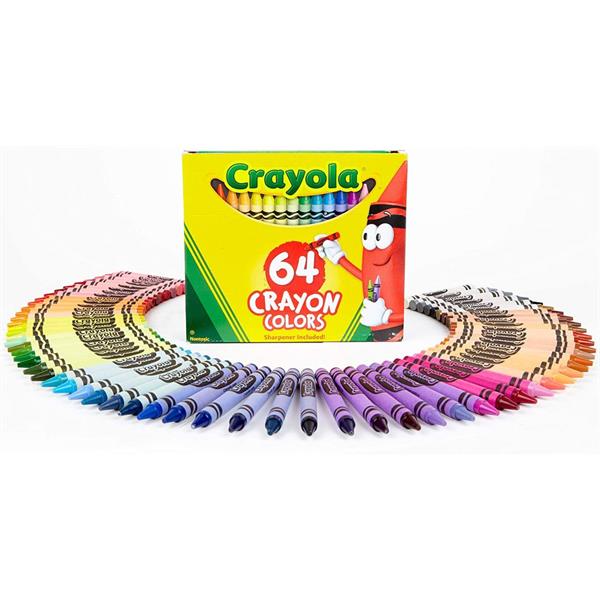 Набір воскової крейди Crayola Crayons 64 кольри (52-6448)