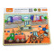 Дерев'яна рамка-вкладиш Viga Toys Спецмашини (56439)