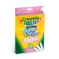 Набір фломастерів Crayola Pastel Supertips Washable пастельні 12 кольорів (58-7515)