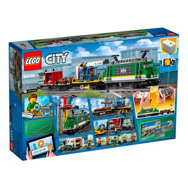 Конструктор LEGO City Вантажний поїзд 1226 деталей (60198)