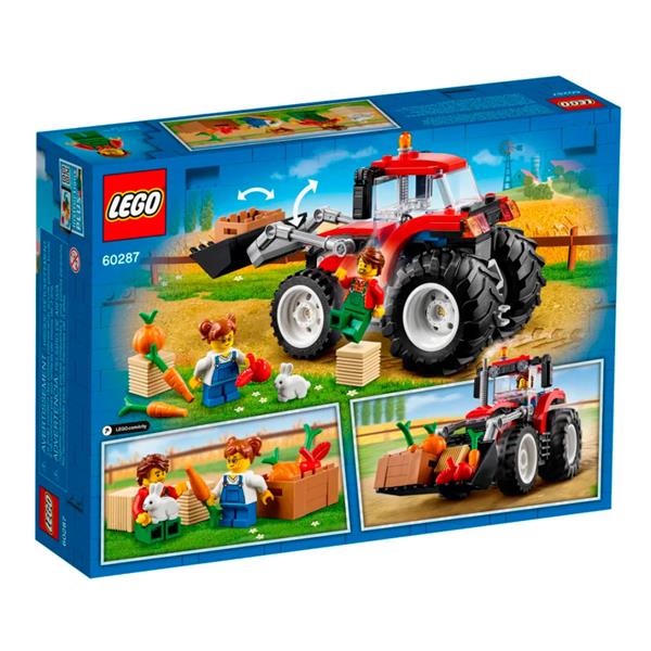 Конструктор LEGO City Great Vehicles Трактор 148 деталей (60287)