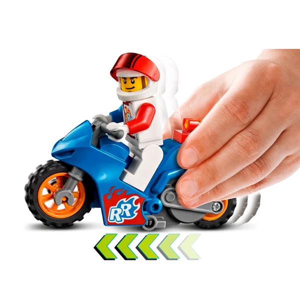 Конструктор LEGO City Stuntz Реактивний трюковий механізин 14 деталей (60298)