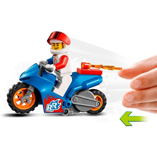 Конструктор LEGO City Stuntz Реактивний трюковий механізин 14 деталей (60298)