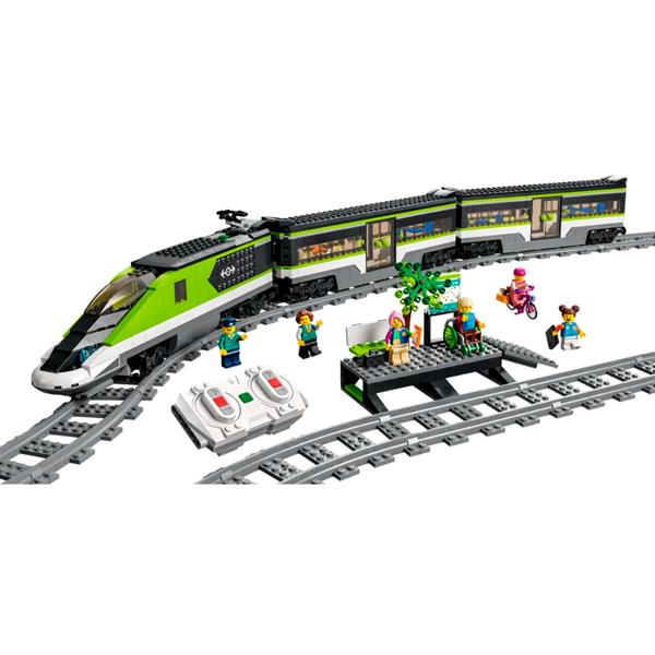 Конструктор LEGO City Trains Пасажирський поїзд-експрес 764 деталі (60337)