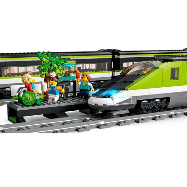 Конструктор LEGO City Trains Пасажирський поїзд-експрес 764 деталі (60337)