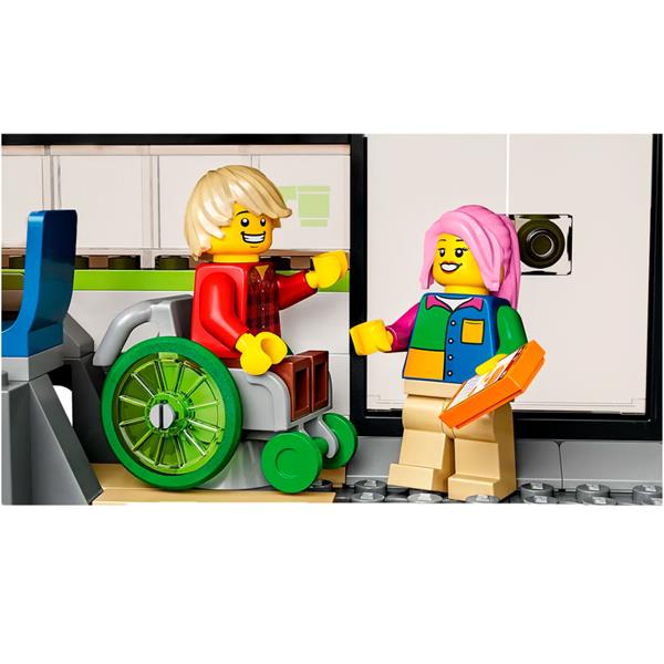 Конструктор LEGO City Trains Пасажирський поїзд-експрес 764 деталі (60337)