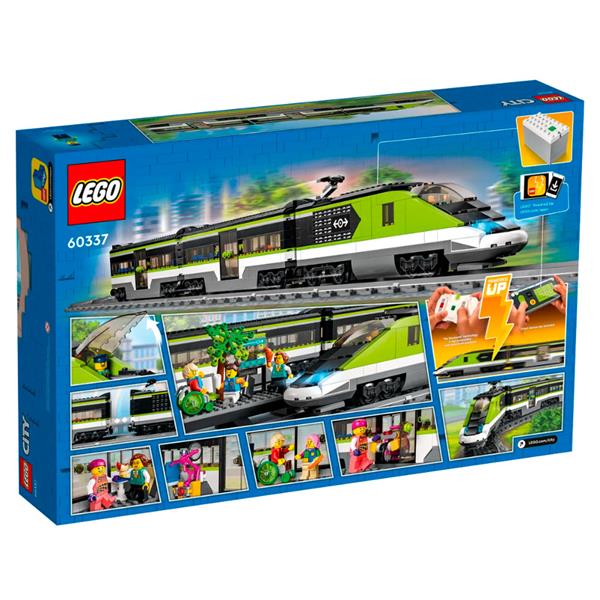 Конструктор LEGO City Trains Пасажирський поїзд-експрес 764 деталі (60337)