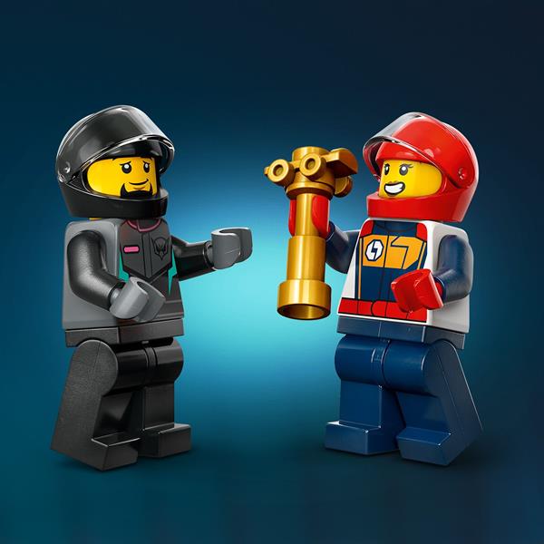 Конструктор LEGO City Картинг і гонщики 99 деталей (60400)