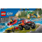 Конструктор LEGO City Пожежний позашляховик із рятувальним човном 301 деталь (60412)