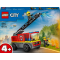 Конструктор LEGO City Пожежна машина з драбиною 82 деталі (60463)