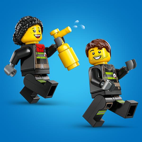 Конструктор LEGO City Пожежна машина з драбиною 82 деталі (60463)
