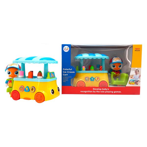 Музична іграшка Huile Toys Каченя з морозивом (6101)