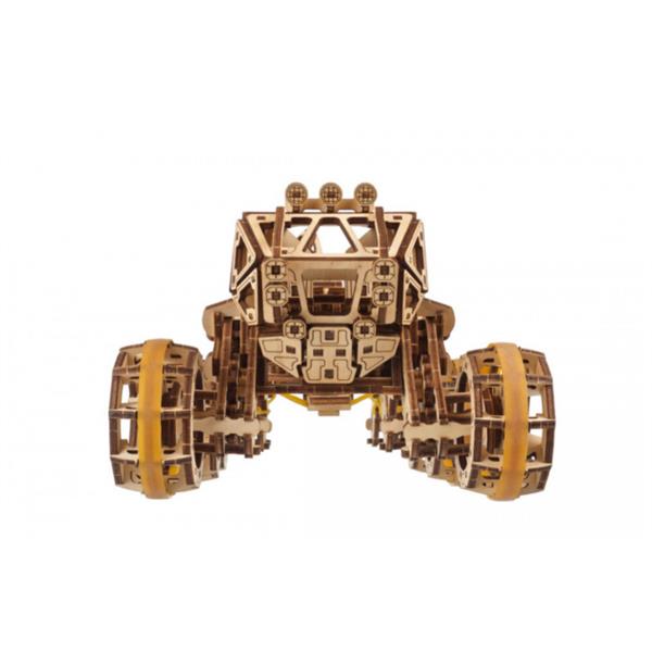 Дерев'яний механічний 3D конструктор Ugears Пілотований марсохід (70206)