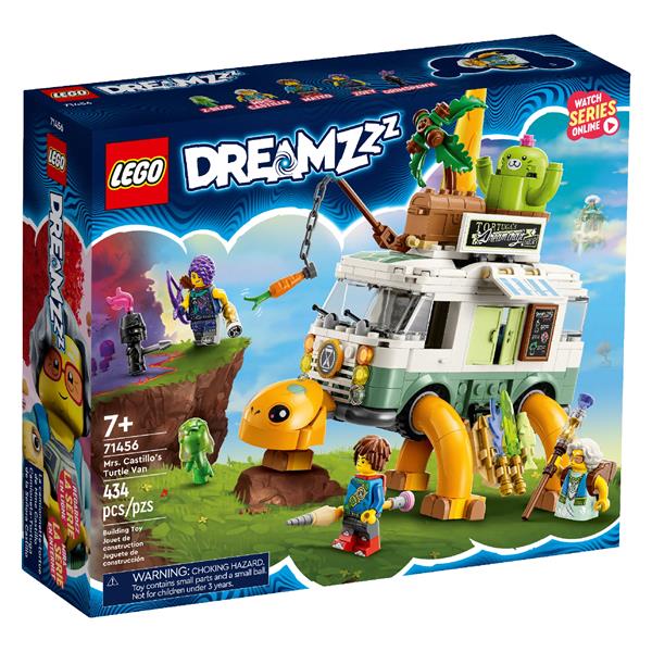 Конструктор LEGO DREAMZzz Фургон Черепаха місіс Кастільйо 434 деталі (71456)