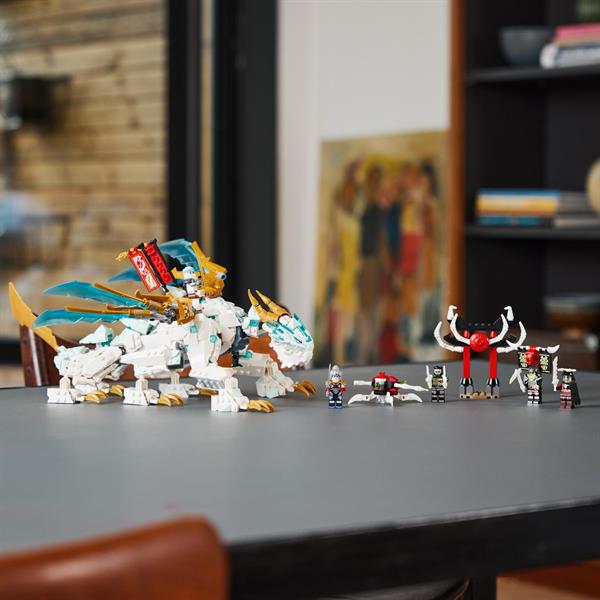 Конструктор LEGO NINJAGO Крижаний Дракон Зейна 973 деталі (71786)