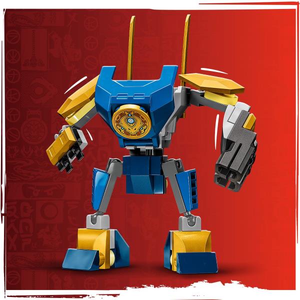 Конструктор LEGO NINJAGO Бойовий набір робота Джея 78 деталей (71805)