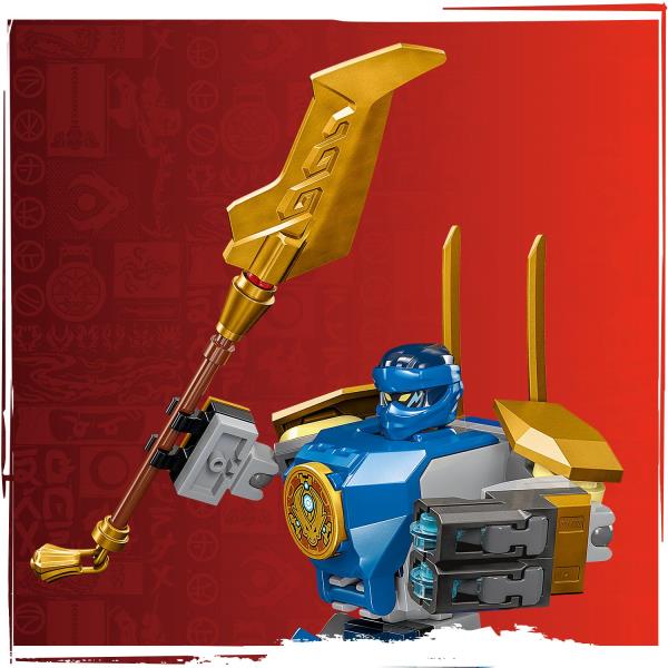 Конструктор LEGO NINJAGO Бойовий набір робота Джея 78 деталей (71805)