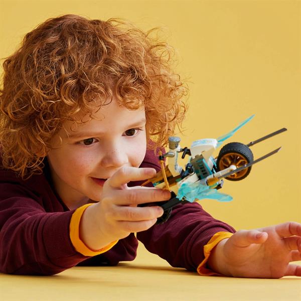 Конструктор LEGO NINJAGO Крижаний мотоцикл Зейна 84 деталі (71816)