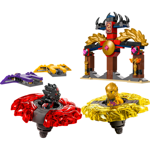 Конструктор LEGO NINJAGO Бойовий набір дракона Спін-джитсу 186 деталей (71826)