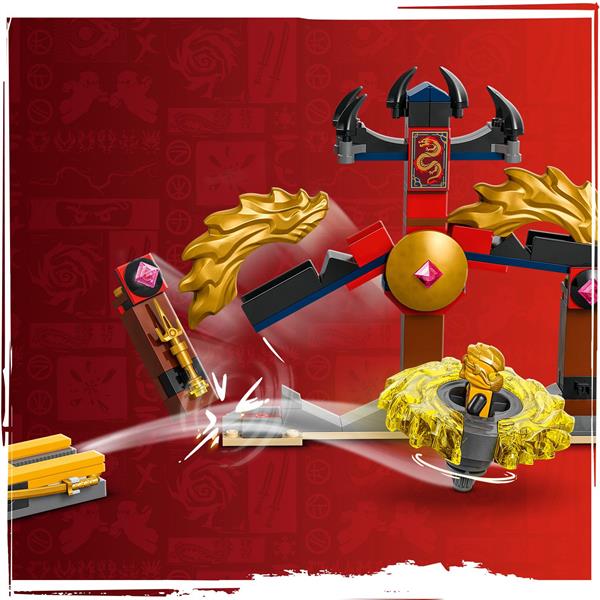 Конструктор LEGO NINJAGO Бойовий набір дракона Спін-джитсу 186 деталей (71826)