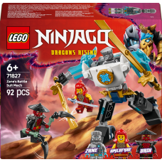 Конструктор LEGO NINJAGO Бойовий костюм-робот Зейна 92 деталі (71827)