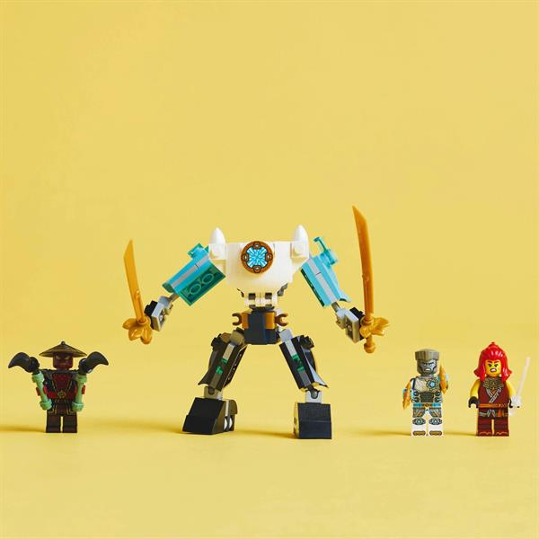 Конструктор LEGO NINJAGO Бойовий костюм-робот Зейна 92 деталі (71827)