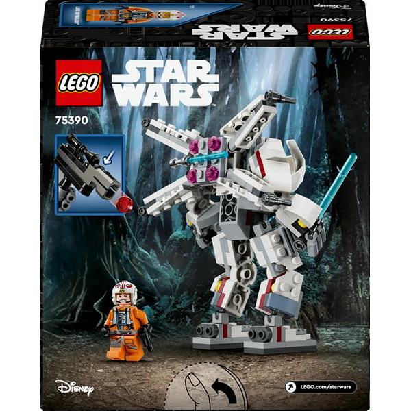 Конструктор LEGO Star Wars Робот X-Wing Люка Скайвокера 195 деталей (75390)