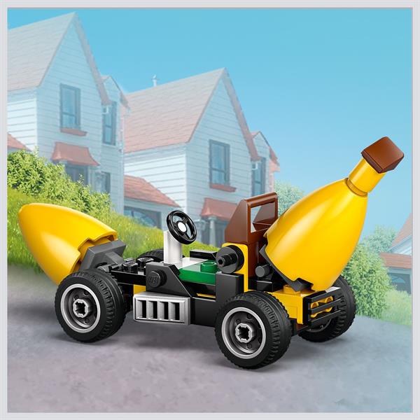 Конструктор LEGO Despicable Me 4 Посіпаки й банановий автомобіль 136 деталей (75580)