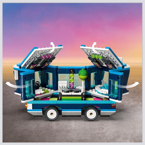 Конструктор LEGO Despicable Me Музичний автобус для вечірок Посіпак 379 деталей (75581)