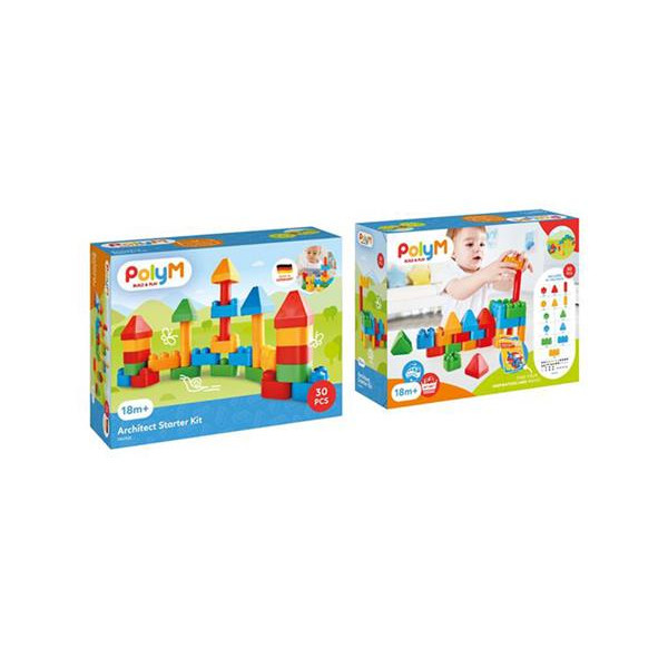 Конструктор PolyM Архітектор 30 деталей (760005)