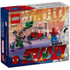 Конструктор LEGO Marvel Погоня на мотоциклах Людина-Павук vs. Доктор Восьминіг 77 деталей (76275)