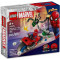 Конструктор LEGO Marvel Погоня на мотоциклах Людина-Павук vs. Доктор Восьминіг 77 деталей (76275)