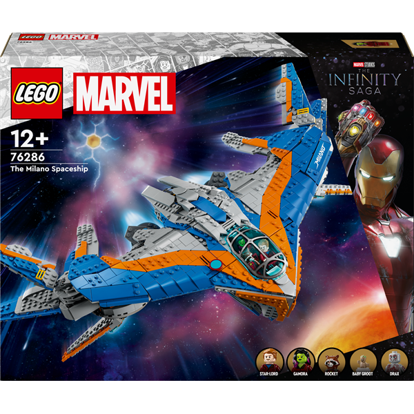 Конструктор LEGO Marvel Вартові Галактики Мілано 2090 деталей (76286)