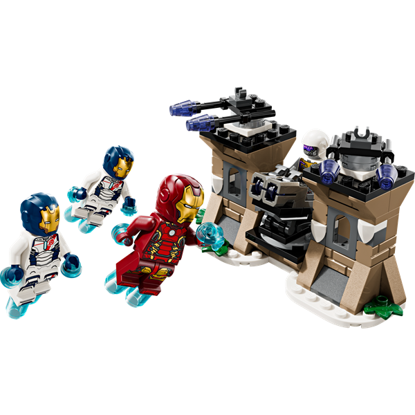 Конструктор LEGO Marvel Залізна людина і Залізний легіон проти солдата Гідри 135 деталей (76288)