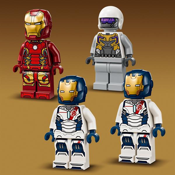 Конструктор LEGO Marvel Залізна людина і Залізний легіон проти солдата Гідри 135 деталей (76288)